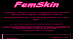 Desktop Screenshot of femskin.info